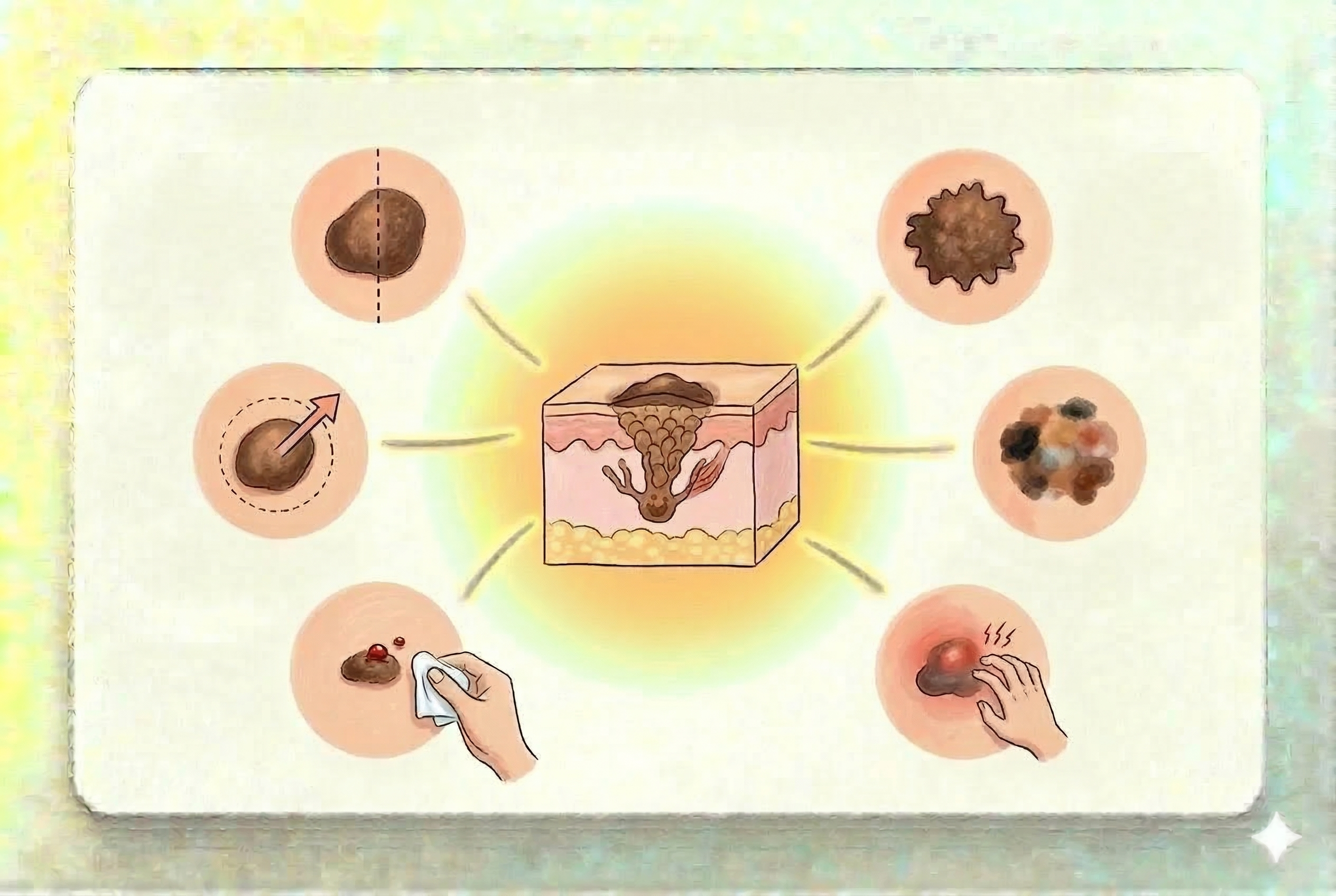 Anyajegyekkel kapcsolatos panaszok