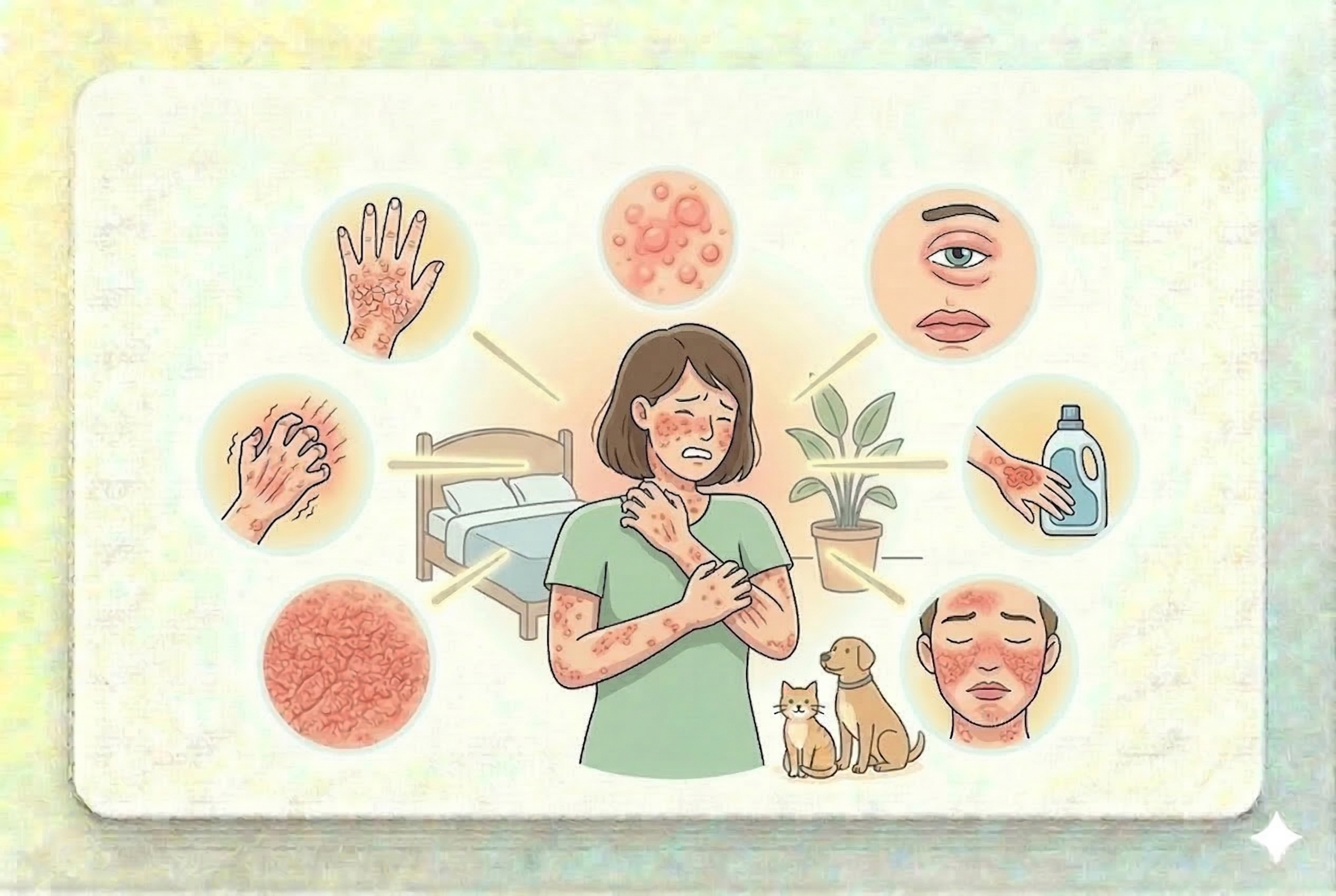 Allergiás bőrpanaszok